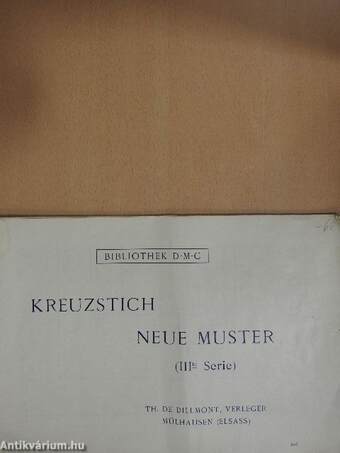 Kreuzstich Neue Muster (rossz állapotú)