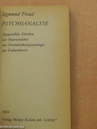 Psychoanalyse