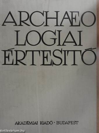 Archaeologiai Értesítő 1984/1.