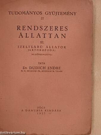 Rendszeres állattan III.