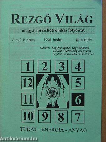 Rezgő Világ 1996. június