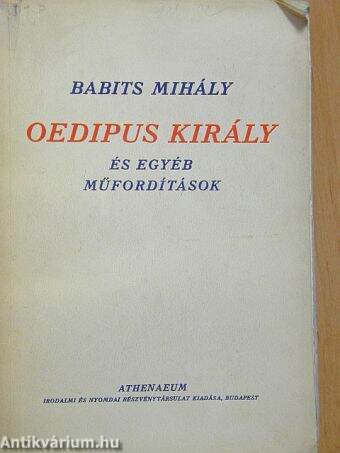 Oedipus király