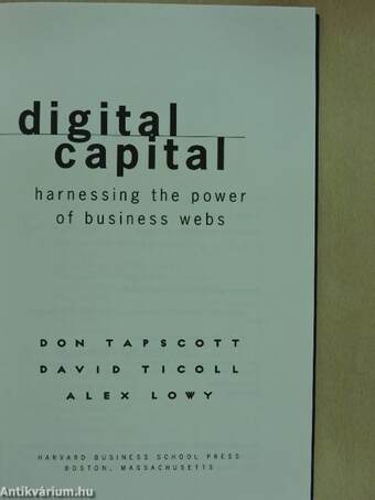 Digital capital