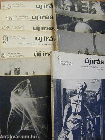 Új Írás 1980. január-december