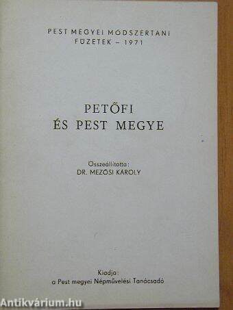 Petőfi és Pest megye