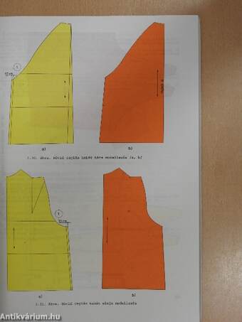 Nőiruha-készítő szakrajz 2.