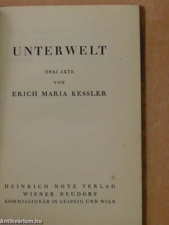 Unterwelt