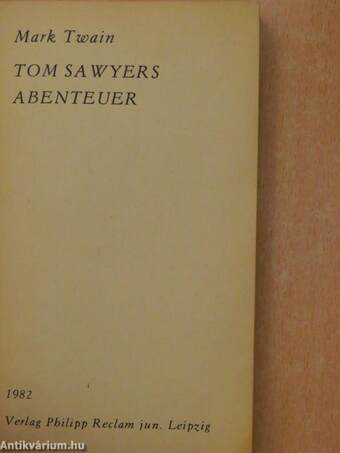 Tom Sawyers Abenteuer