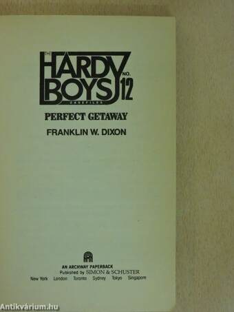 The Hardy Boys: Perfect Getaway