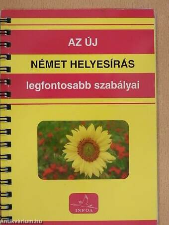 Az új német helyesírás legfontosabb szabályai