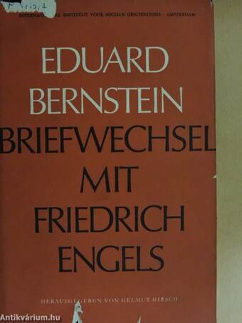 Briefwechsel mit Friedrich Engels