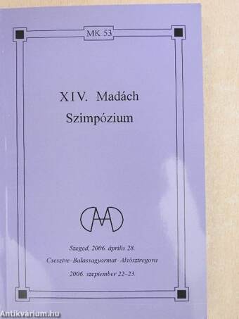 XIV. Madách Szimpózium