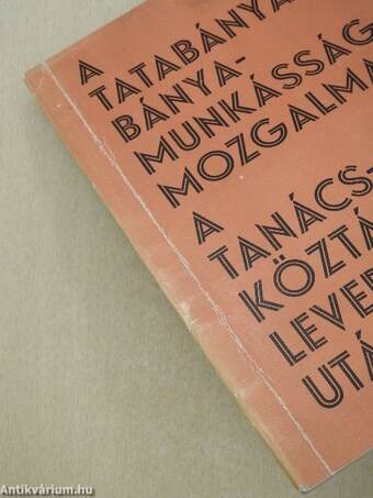 A tatabányai bányamunkásság mozgalmai a Tanácsköztársaság leverése után (1919-1920)