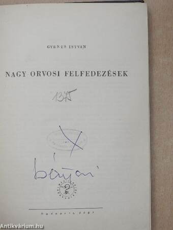 Nagy orvosi felfedezések