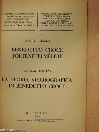 Benedetto Croce történetelmélete