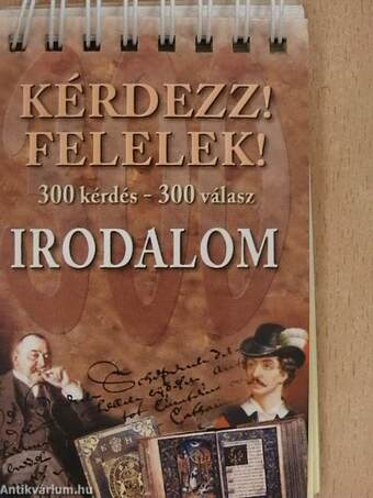 Kérdezz! Felelek! - Irodalom