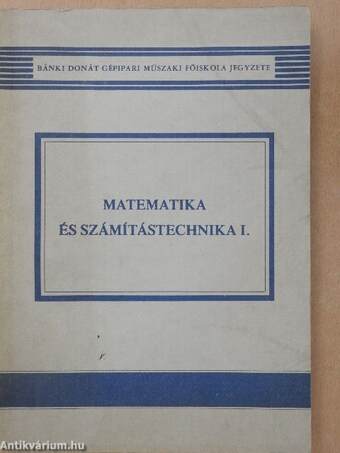 Matematika és számítástechnika I. (töredék)