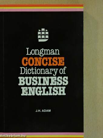 Longman Concise Dictionary of Business English