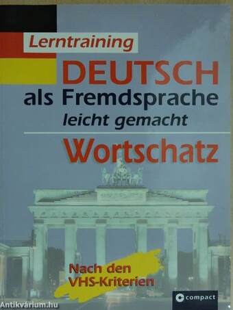 Lerntraining Deutsch als Fremdsprache leicht gemacht