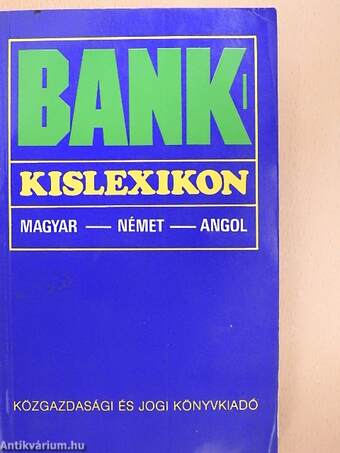 Bankkislexikon