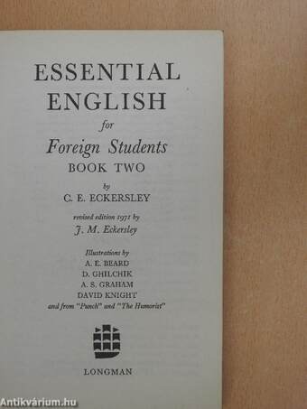 Essential English for Foreign Students 2. - Students' Book