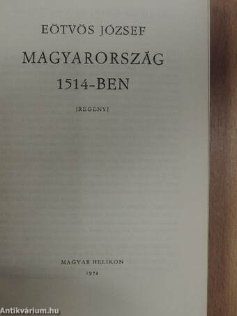 Eötvös József művei I-XIII.