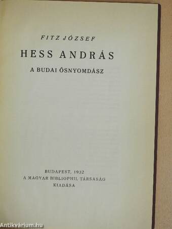 Hess András