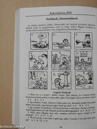 Kisújszállási Nagykun Kalendárium a 2005-ös közönséges évre