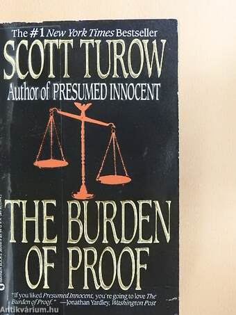 The Burden of Proof