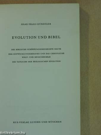 Evolution und Bibel