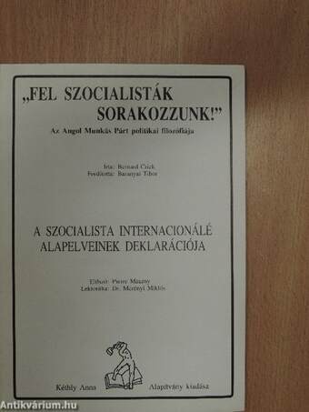 A szocialista internacionálé alapelveinek deklarációja