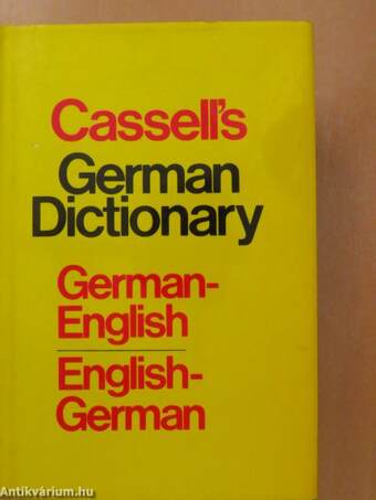 Cassell's German Dictionary