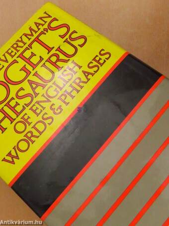 Roget's Thesaurus of English Words and Phrases