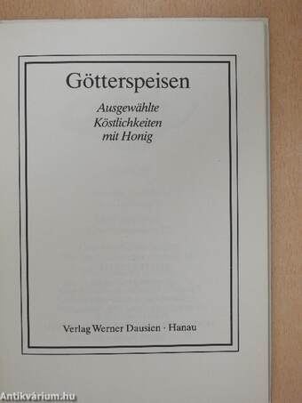 Götterspeisen