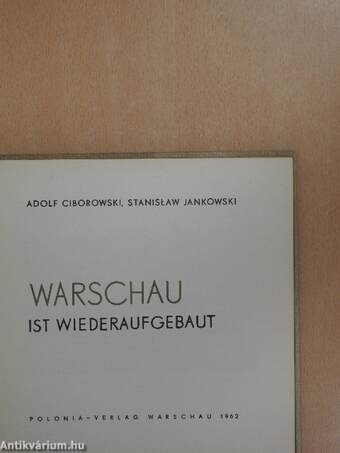 Warschau ist wiederaufgebaut