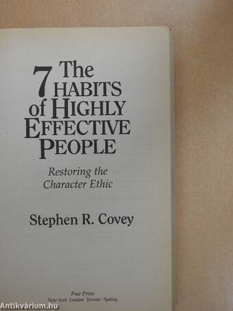 The 7 Habits of Highly Effective People