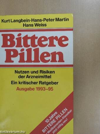 Bittere Pillen