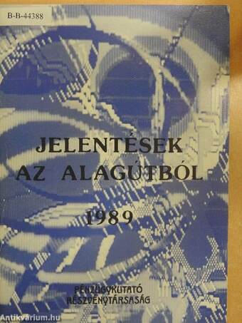 Jelentések az alagútból 1989.