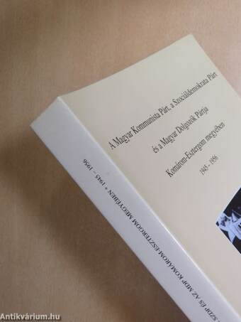 A Magyar Kommunista Párt, a Szociáldemokrata Párt és a Magyar Dolgozók Pártja Komárom-Esztergom megyében