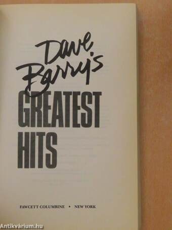 Dave Barry's Greatest Hits