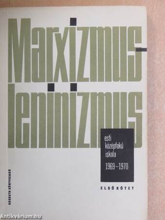 Marxizmus-leninizmus I.