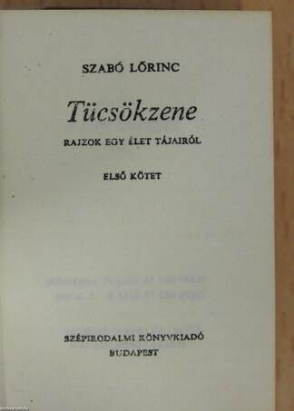 Tücsökzene 1-2. (minikönyv)