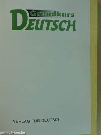 Grundkurs Deutsch - Lehrbuch