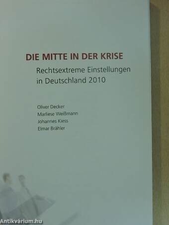 Die Mitte in der Krise