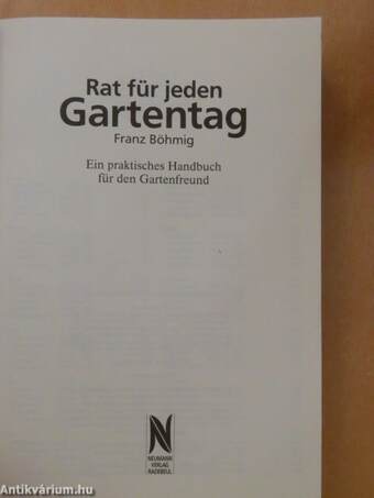 Rat für jeden Gartentag