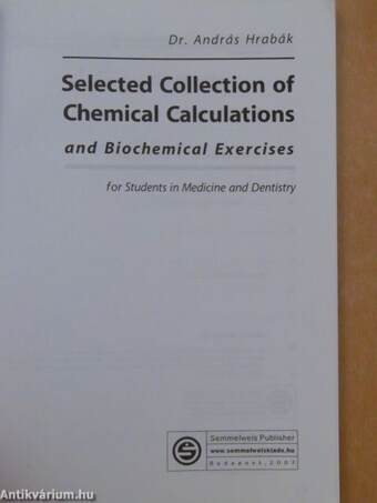 Selected Collection of Chemical Calculations