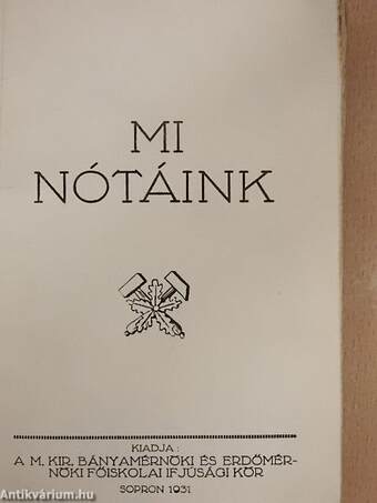 Mi nótáink