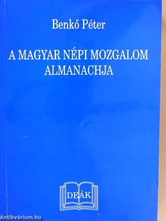 A magyar népi mozgalom almanachja