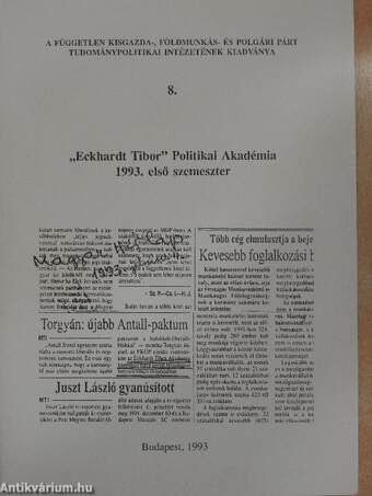 "Eckhardt Tibor" Politikai Akadémia