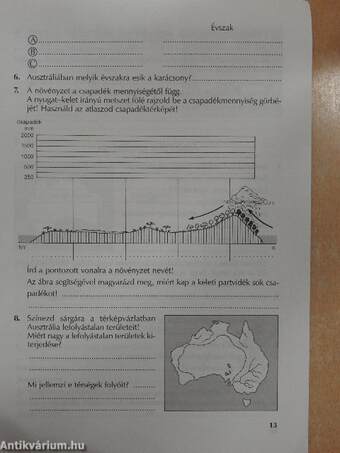 Európán kívüli kontinensek földrajza